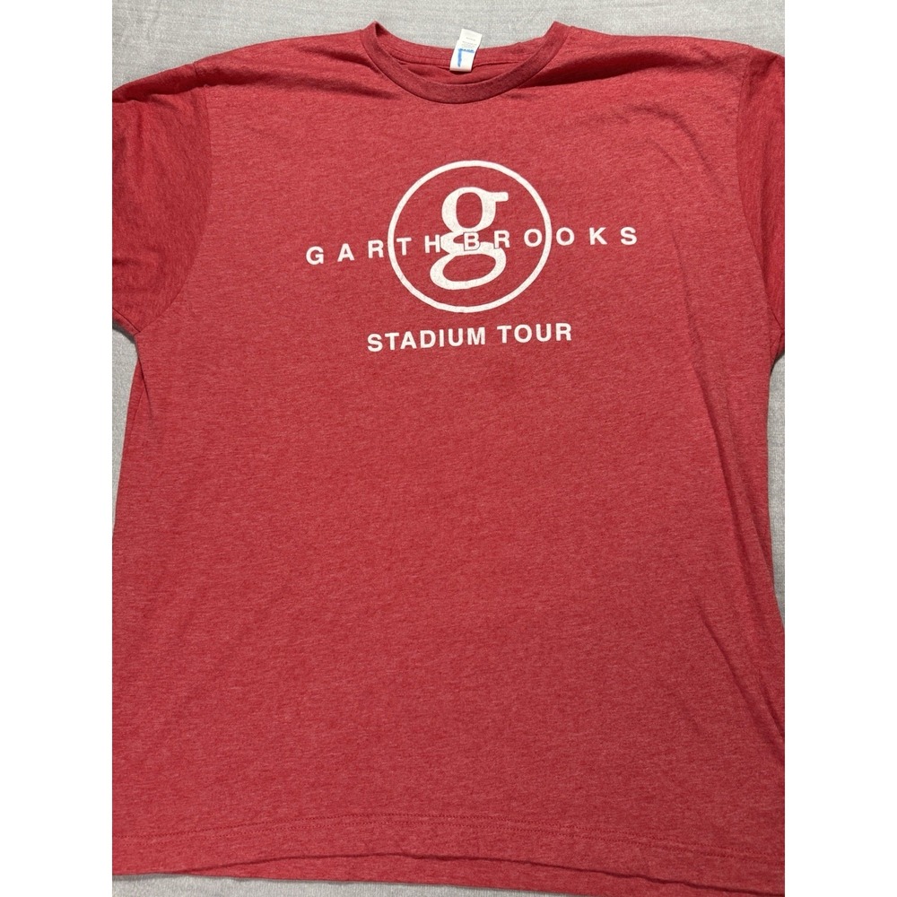 Garth Brooks I've Got Friends Stadium‎ Tour T-Shirt Red  Concert Tee Men's XL